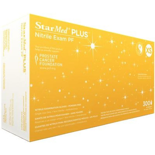 X-Small Lavender StarMed PLUS PF Nitrile Exam Gloves with Textured Fingertips (SMNP301) X-Small Lavender StarMed PLUS PF Nitrile Exam Gloves with Textured Fingertips (SMNP301)