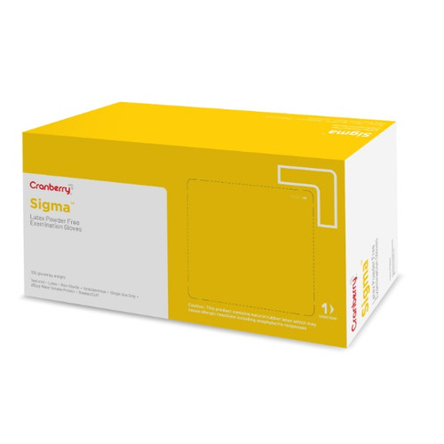 Cranberry USA Large Sigma Latex Powder-Free Exam Glove (CR5818)