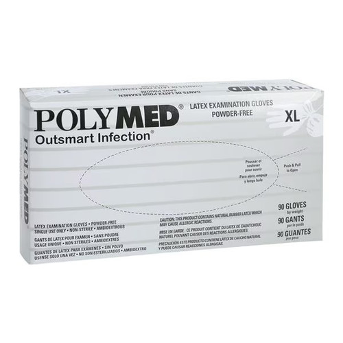 Ventyv X-Large Polymed Latex PF Exam Glove (PM105) Ventyv X-Large Polymed Latex PF Exam Glove (PM105)