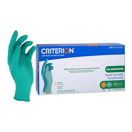 Henry Schein Medium Criterion Chloroprene PF Exam Glove (CRPC60DG-M)