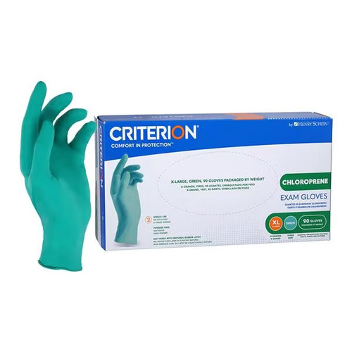 Henry Schein X-Large Criterion Chloroprene PF Exam Glove (CRPC60DG-XL)