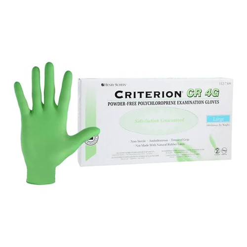Henry Schein Large Criterion Ultrathin Chloroprene PF Exam Glove (1127309)