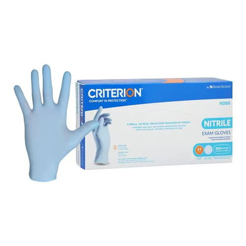 Henry Schein X-Large Criterion N300 Nitrile PF Exam Glove (1126833)
