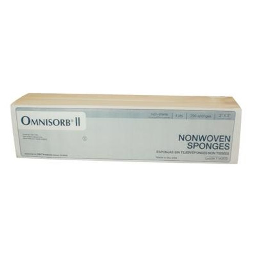 3" x 3" Omnisorb NonWoven Sponge - 4,000 Case (942033)