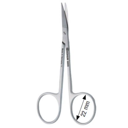Kohler Curved Iris Scissors (6859)