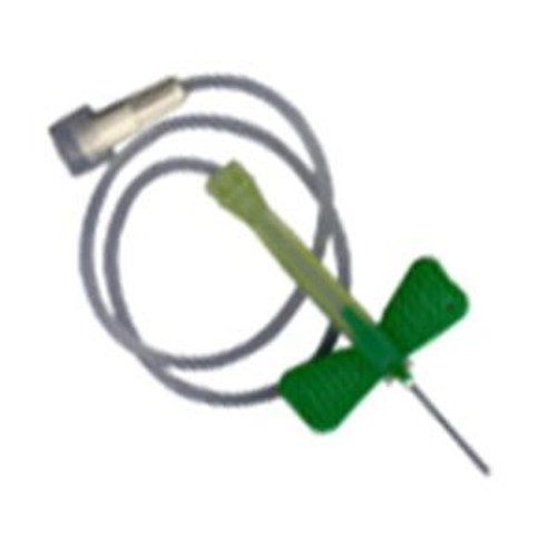 21G x 3/4" Vacutainer® Safety-Lok™ Blood Collection Set without Luer Adapter - 50/Box