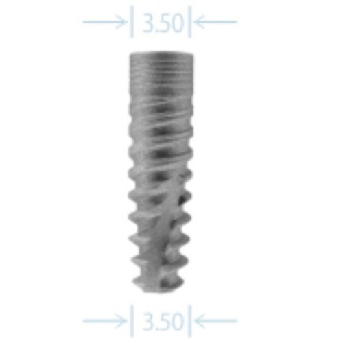 Hi-Tech Logic 3.5mm x 16.0mm Taper Tread Implant