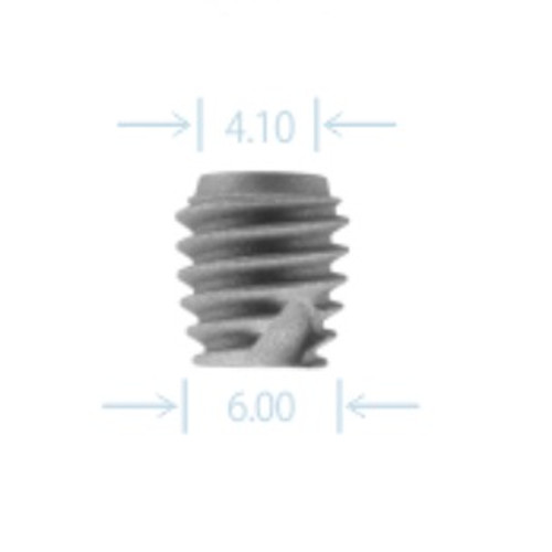 Hi-Tech Logic 6.0mm x 16.0mm Taper Tread Implant Hi-Tech Logic 6.0mm x 16.0mm Taper Tread Implant