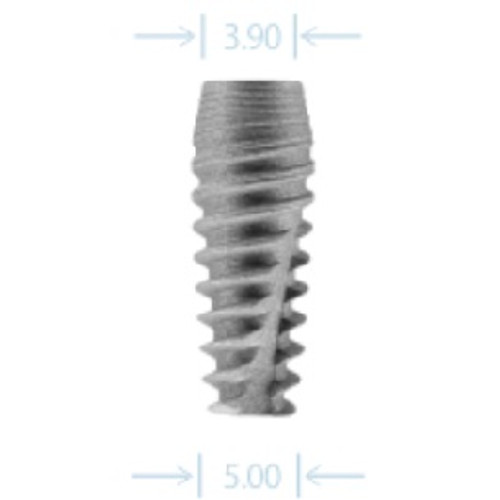 Hi-Tech Logic 5.0mm x 11.5mm Taper Tread Implant Hi-Tech Logic 5.0mm x 11.5mm Taper Tread Implant