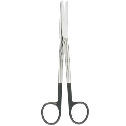 Miltex MeisterHand® Curved Mayo SuperCut Scissors with Standard Beveled Blades - 17.1cm