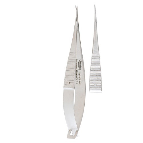 Miltex Curved Microsurgical Scissors with Sharp Tips (18-1634)