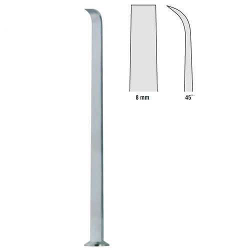Kohler 8mm Obwegteser Maxillary Mobilizer with 45˚Curve (4746)