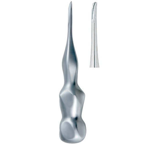 Kohler 4mm Curved Bein 3 Root Elevator with Kohler Handle (7425)