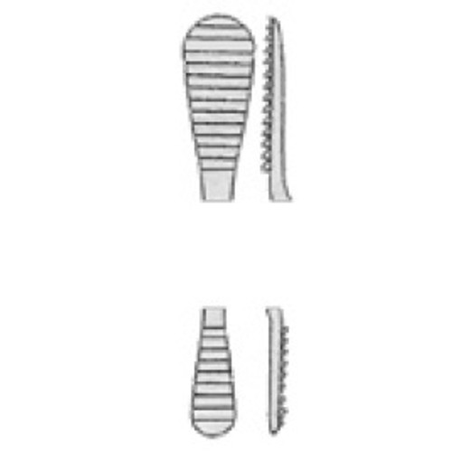 Kohler #1 Miller-Colburn Straight-Cut Bone File (5807)