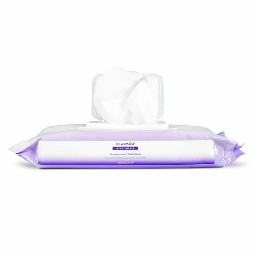 Dukal DawnMist 8" x 12" Pre-Moistened Adult Wash Cloth (AW8150)