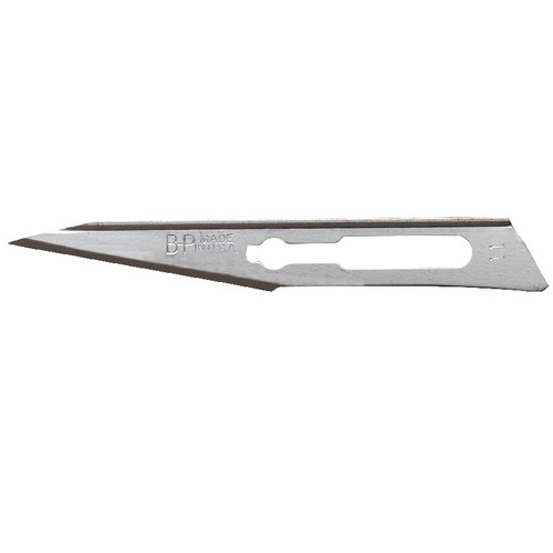 Aspen Surgical Size #11 Bard-Parker SafetyLock Carbon Steel Rib-Back Blade (371151)