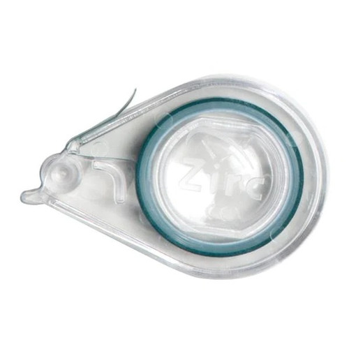 Zirc 1/4" Teal E-Z ID Tape Roll (70Z300J)