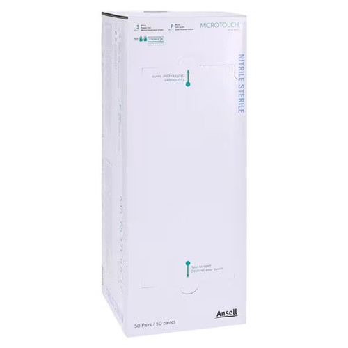 Ansell Small Micro-Touch Nitrile Sterile Exam Gloves (6034151) Ansell Small Micro-Touch Nitrile Sterile Exam Gloves (6034151)