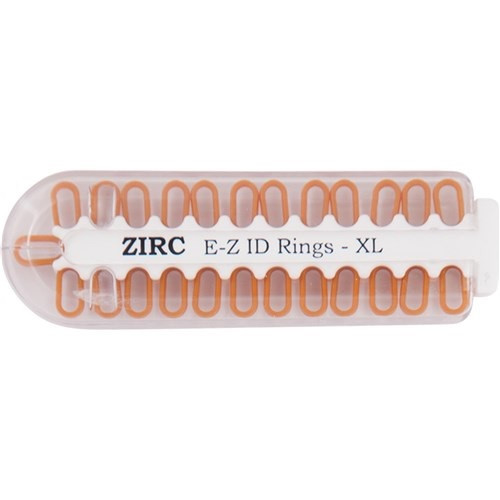 Zirc XL Copper E-Z ID Rings (70Z000U)