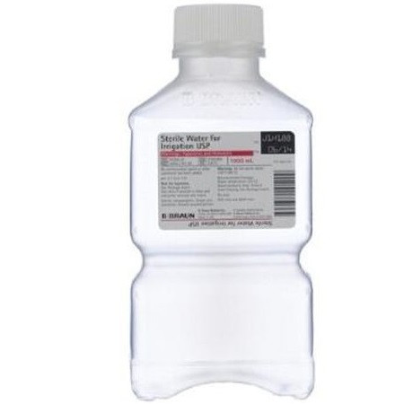 B. Braun Sterile Water for Irrigation in 1,000mL PIC Container (R5000-01)