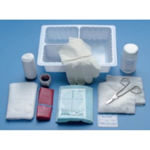 Busse Hospital Disposables Primary Dressing Change Tray (1443)