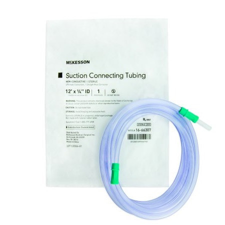 McKesson 1/4" x 12' Sterile Suction Connecting Tubing (16-66307)