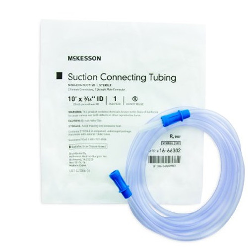 McKesson 3/16" x 10' Sterile Suction Connecting Tubing (16-6630) McKesson 3/16" x 10' Sterile Suction Connecting Tubing (16-6630)