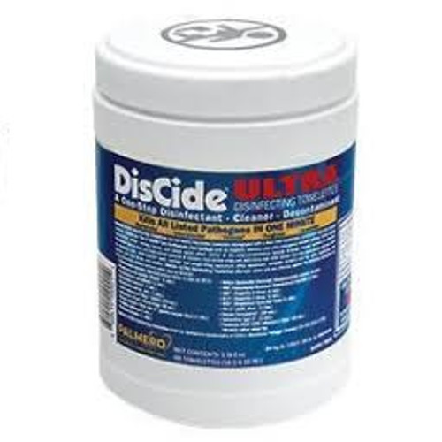 Palmero Healthcare 10-1/2” x 10” DisCide Ultra Towelette (10DISC)