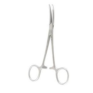 Miltex MeisterHand Crile Hemostatic Forceps with Curved Jaws (MH7-44)