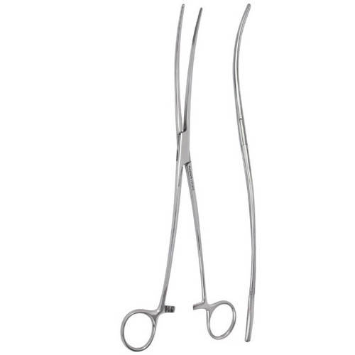 Miltex Vantage Kocher Straight Hemostatic Forceps with 1 x 2 Teeth (V97-66)