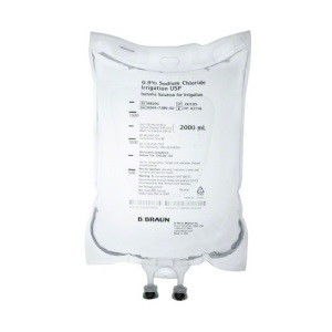 B. Braun 0.9% Sodium Chloride for Irrigation in 2,000mL TITAN XL Container (R8205)