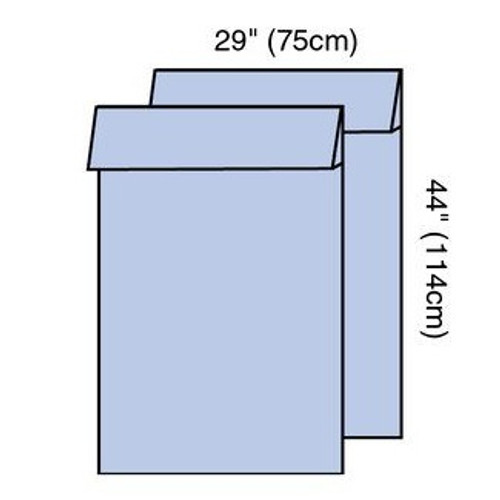 29" x 44" Sterile Steri-Drape Leggings - 48/Case 29" x 44" Sterile Steri-Drape Leggings - 48/Case