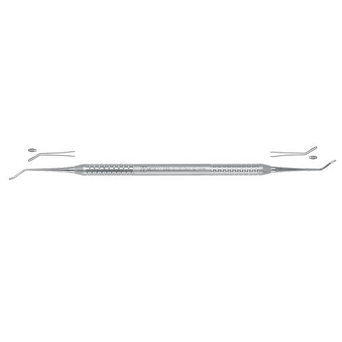Medesy #9/#10 Schluger Periodontal File with 8mm Round Handle