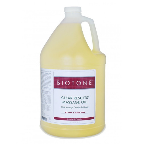 Biotone Clear Results® Massage Oil in 1 Gallon Container