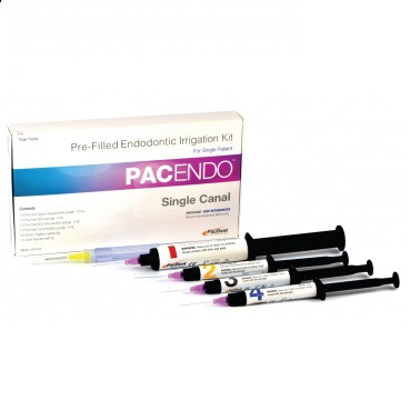PacDent PacEndo Endodontic Single Canal Pre-filled Irrigation Kit (EC-1A)