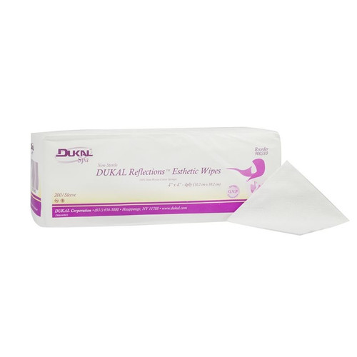 Dukal 4" x 4" 4-Ply Reflections Esthetic Wipe (900310)