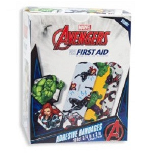 Dukal 3/4" x 3" Avengers Adhesive Bandage (1087937)