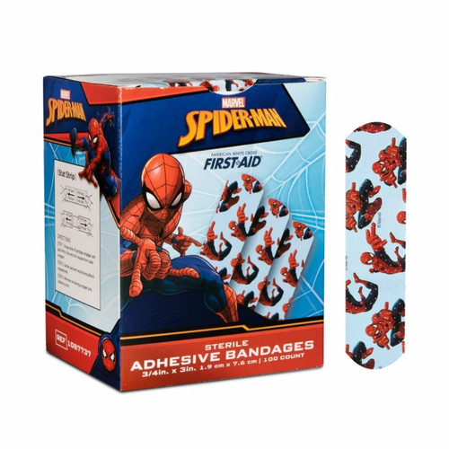 Dukal 3/4" x 3" Marvel Spiderman Adhesive Bandage (1087737)