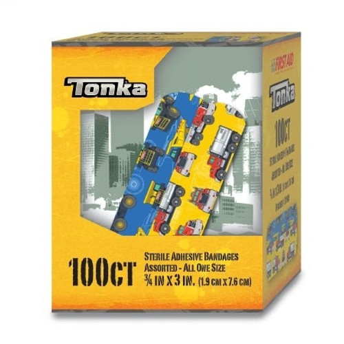 3/4" x 3" Tonka™ Adhesive Bandages - 100 Bandages/Box 3/4" x 3" Tonka™ Adhesive Bandages - 100 Bandages/Box