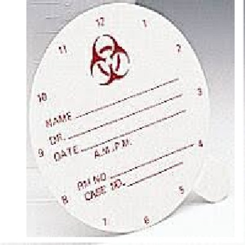 Gent-L-Kare® Non-Sterile Paper Lid for Specimen Cups - 500/Case (02267)