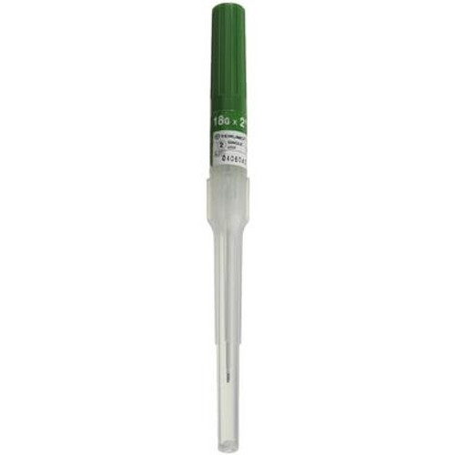 18G x 1-1/4" Green Surflo® ETFE I.V. Catheters - 50/Box
