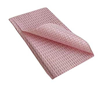 Avalon Papers 13" x 18" Mauve 3-Ply Tissue/Poly Towel (1055)