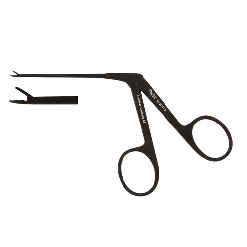 Miltex 4.2mm Ebony Alligator Micro Ear Forceps (19-2081-B)