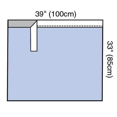 3M 39" X 33" Blue Steri-Drape Adhesive Towel Drape (9085) 3M 39" X 33" Blue Steri-Drape Adhesive Towel Drape (9085)