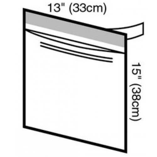 3M 13" x 15" Large Clear Plastic Steri-Drape Instrument Pouch (9097) 3M 13" x 15" Large Clear Plastic Steri-Drape Instrument Pouch (9097)