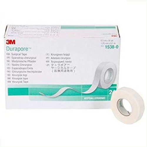 3M Durapore Surgical Tape 3 x 10 Yd 1538-3, 1 Box, 4 Rolls/Box, 3 Inch X 10  Yard - City Market