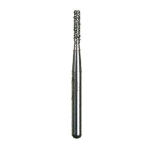 #835-012 Coarse Flat End Cylinder Diamond Bur - 5/Pack