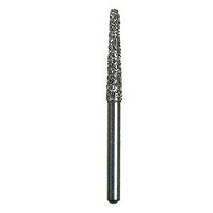 #847-018 Super-Coarse Flat End Taper Diamond Bur - 5/Pack
