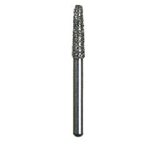 #855-018 Super-Coarse Round End Taper Single-Use Diamond Bur - 10/Pack