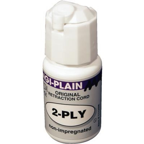 PacDent Gingi-Plain MAX Orginal 2-Ply Plain Retraction Cord (11120M) PacDent Gingi-Plain MAX Orginal 2-Ply Plain Retraction Cord (11120M)